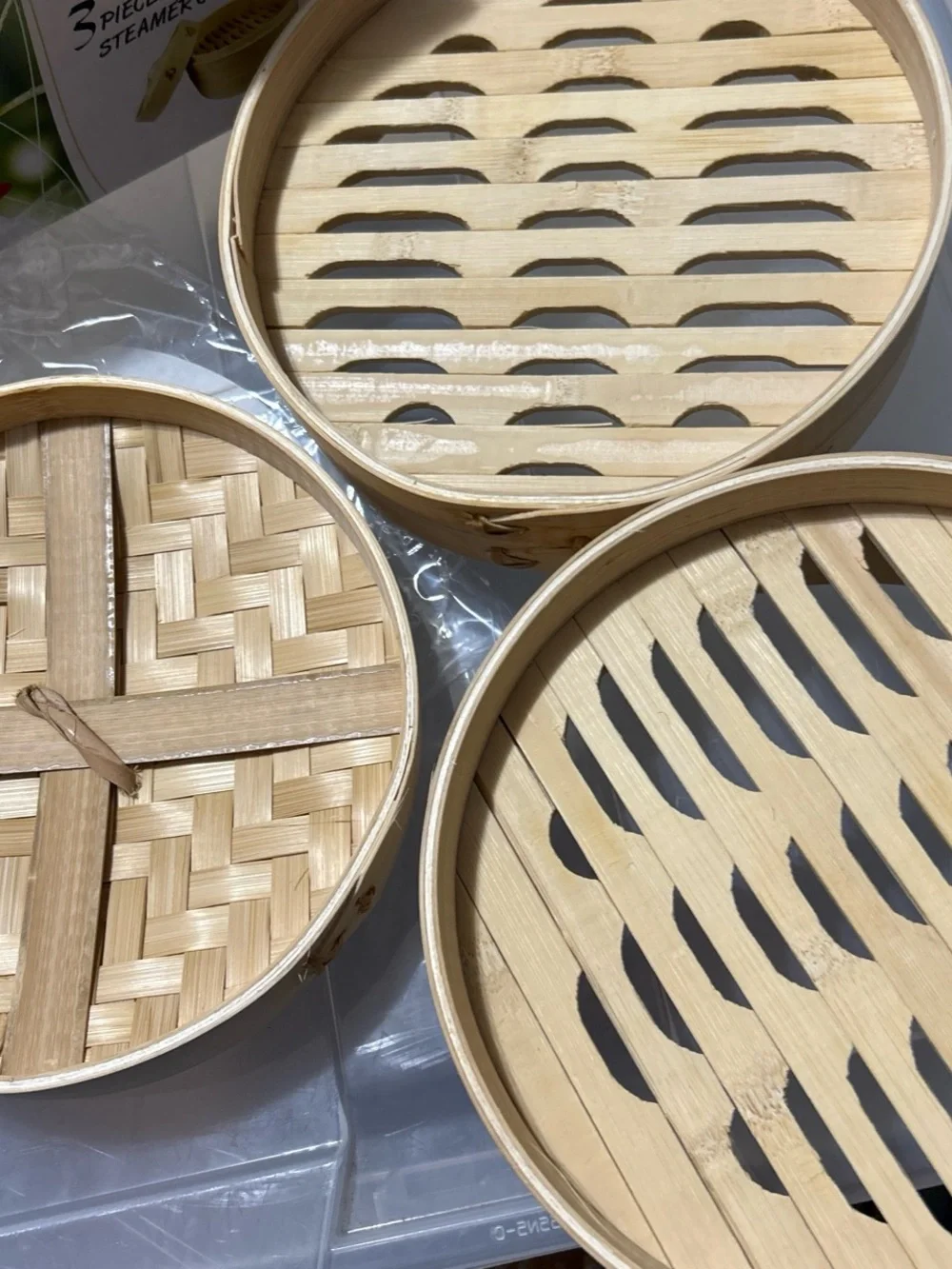 Bamboo Steamer Basket - Natural Bamboo